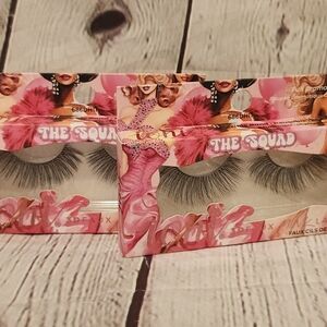 New ioni Lashes The Squad Faux Mink Lashes Full Drama Doll Set of 2